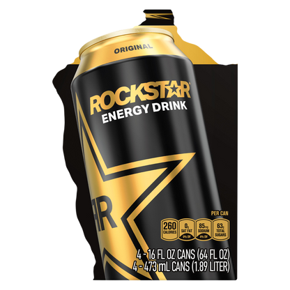 Rockstar Original 4ct 16oz Can- XL