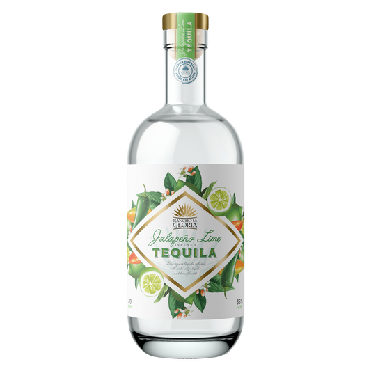 Rancho La Gloria Jalapeno Lime Infused Tequila (70 proof)