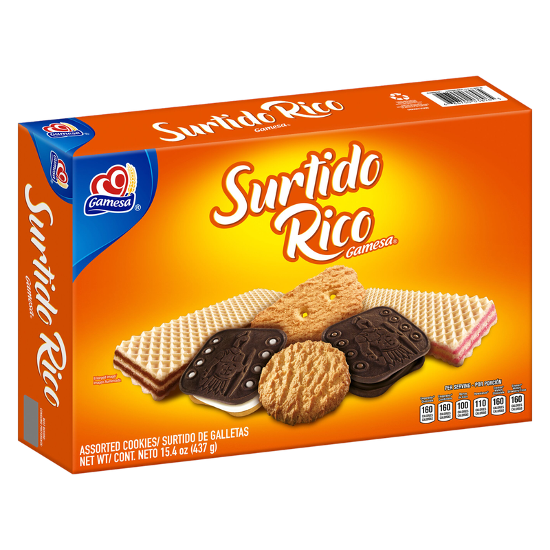 Gamesa Surtido Rico Variety Pack Cookies, 15.4oz