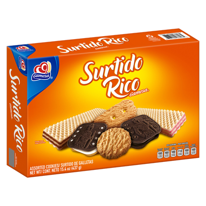 Gamesa Surtido Rico Variety Pack Cookies, 15.4oz