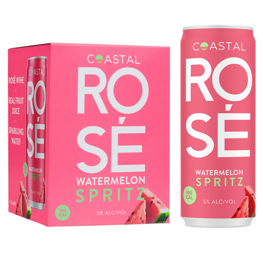 Coastal Spritz Rose Watermelon 4pk 12oz Can
