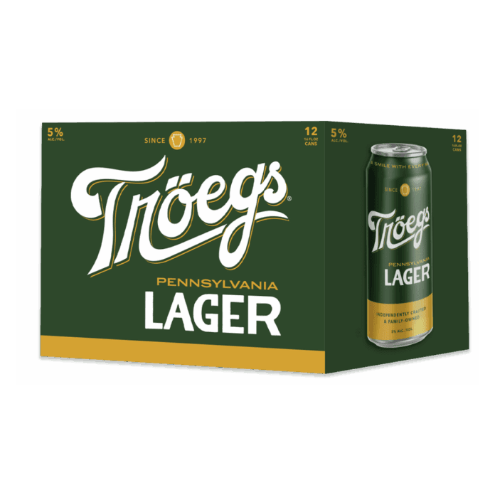 Troegs PA Lager 12pk 16oz Can