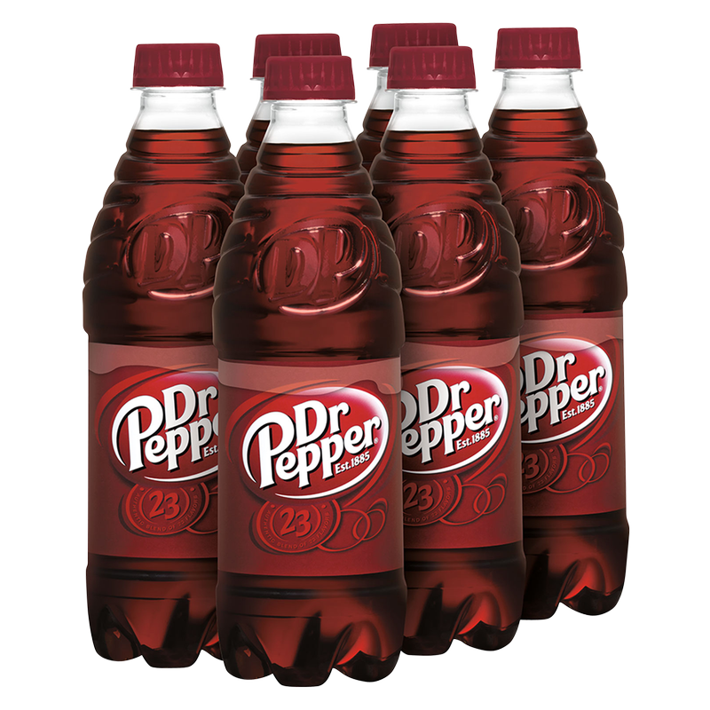 Dr Pepper 6pk 16.9oz Btl