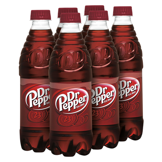 Dr Pepper 6pk 16.9oz Btl