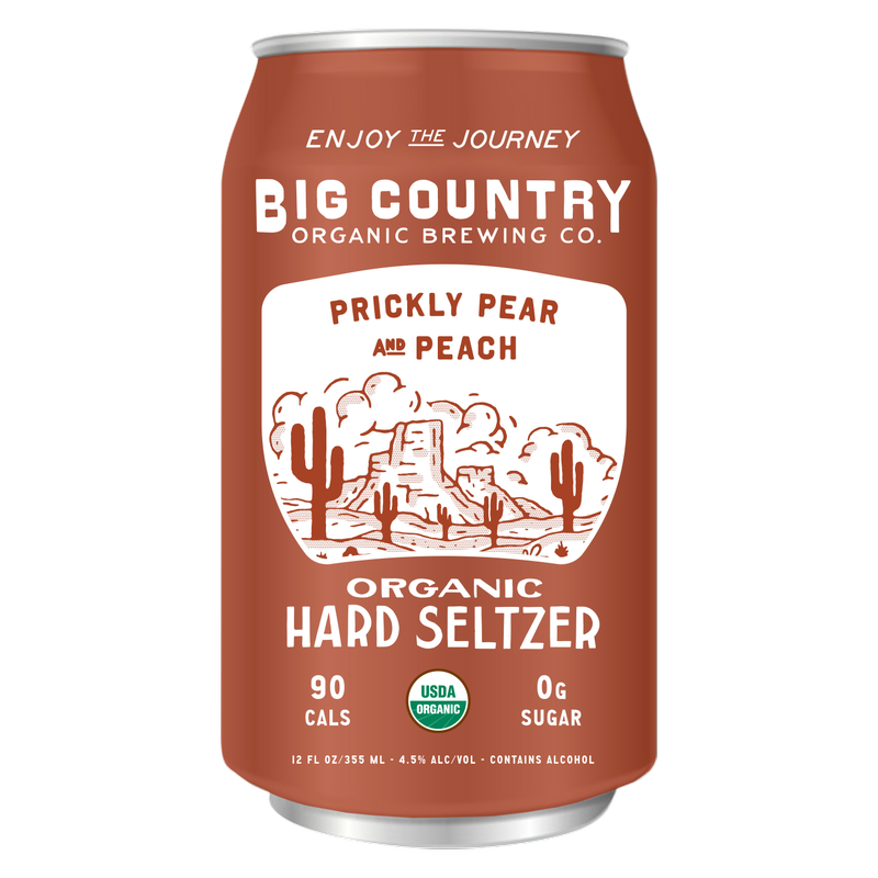 Big Country Organic Brewing Co. Hard Seltzer Variety Pack 12pk 12oz Can 4.5% ABV
