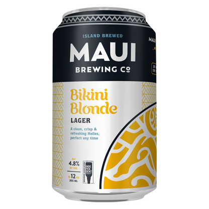 Maui Brewing Bikini Blonde Lager 6pk 12oz Can 4.8% ABV