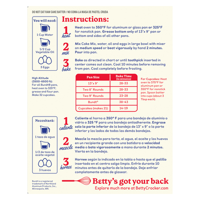 Betty Crocker Super Moist Devil's Food Cake Mix 13.25oz