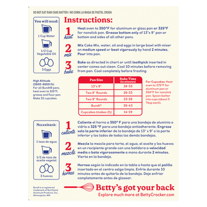 Betty Crocker Super Moist Devil's Food Cake Mix 13.25oz