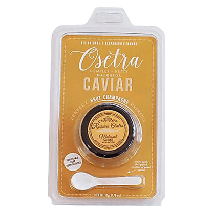 Pacific Plaza Osetra Caviar with MP Spoon 0.52oz