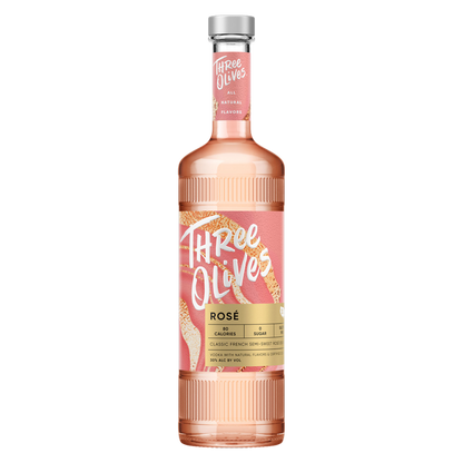 Three Olives Vodka Rosé 1L (60 Proof)