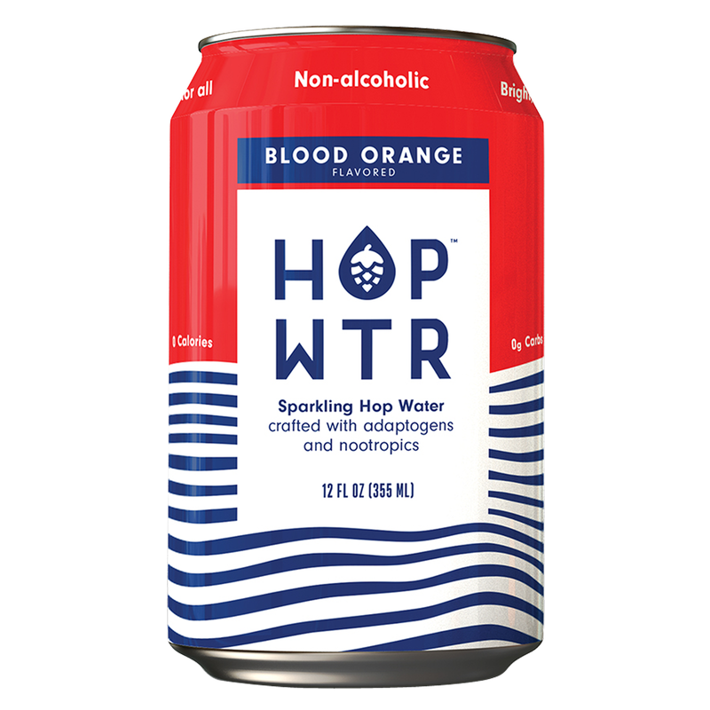 HOP WTR Blood Orange 4pk 12oz Can