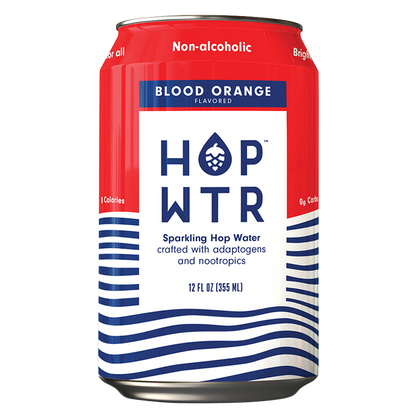 HOP WTR Blood Orange 4pk 12oz Can