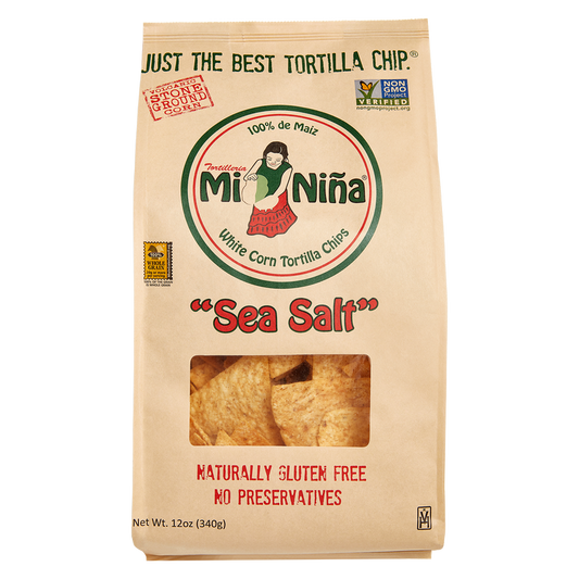 Mi Nina Tortilla Chips Sea Salt 12oz