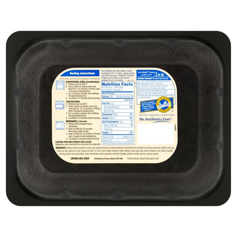 Chicken Breast Cutlet - 12oz