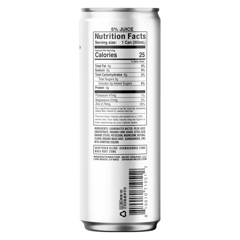 MYMUSE Inspired Soda Passion 12oz Can