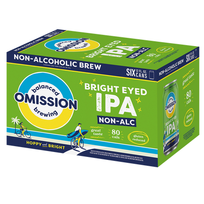 Omission Bright Eyed IPA Non-Alcoholic 6pk 12oz Cans