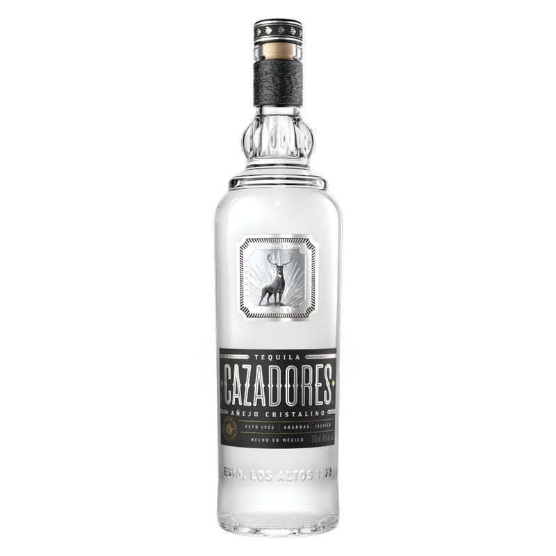 Cazadores Anejo Cristalino Tequila 750ml (80 Proof)