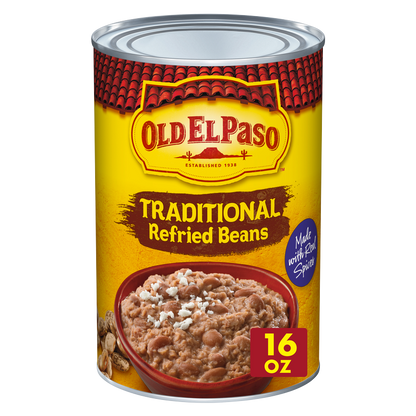 Old El Paso Refried Beans Traditional 16oz