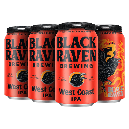 Black Raven West Coast IPA (6PKC 12 OZ) (6PKC 12 OZ)