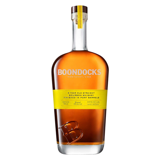 Boondocks 6 Year Port Finished Bourbon Whisky 750ml
