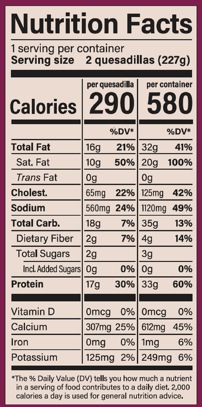 Masienda Cheese Quesadilla 8oz