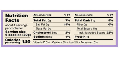 Milk Bar Crunchies Cinnamon Toast Cookies 4.5oz