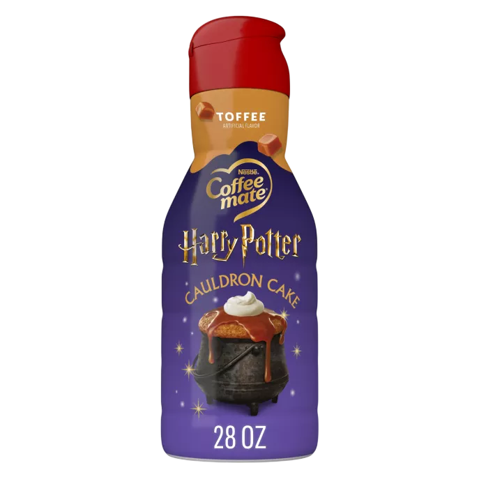 Coffee Mate Harry Potter Toffee Cauldron Cake 28oz Btl