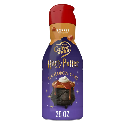 Coffee Mate Harry Potter Toffee Cauldron Cake 28oz Btl