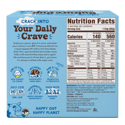 Alec's Madacasgar Vanilla Culture Cup 4ct