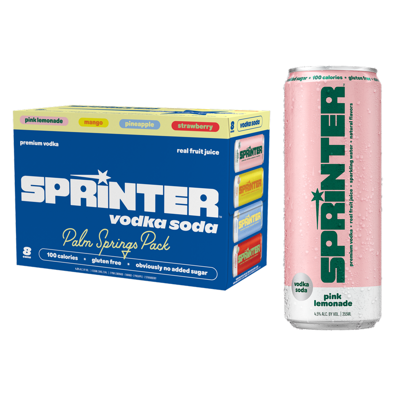 Sprinter Palm Springs Variety Pack 8pk 12oz Can