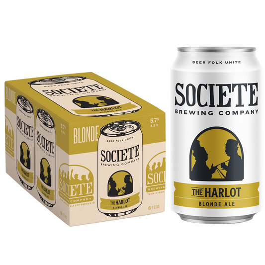 Societe Brewing The Harlot Blonde Ale 6pk 12oz Can