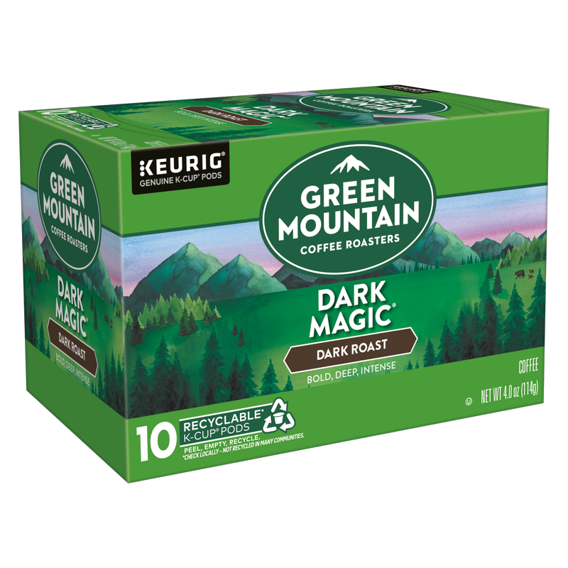 Green Mountain Dark Magic Blend K-Cups 10ct Box