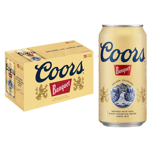 Coors Banquet 15pk 12oz Can 5.0% ABV