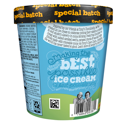 Ben & Jerry's Tony Chocolonely Chocolatey Love-a-Fair Ice Cream Pint