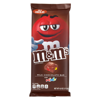 M&M's Milk Chocolate Bar 4oz