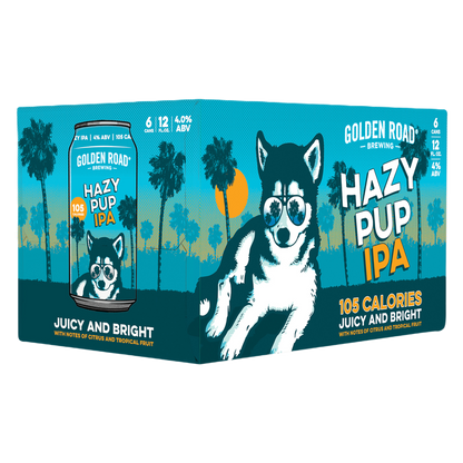 Golden Road Brewing Hazy Pup IPA 6pk 12oz Can