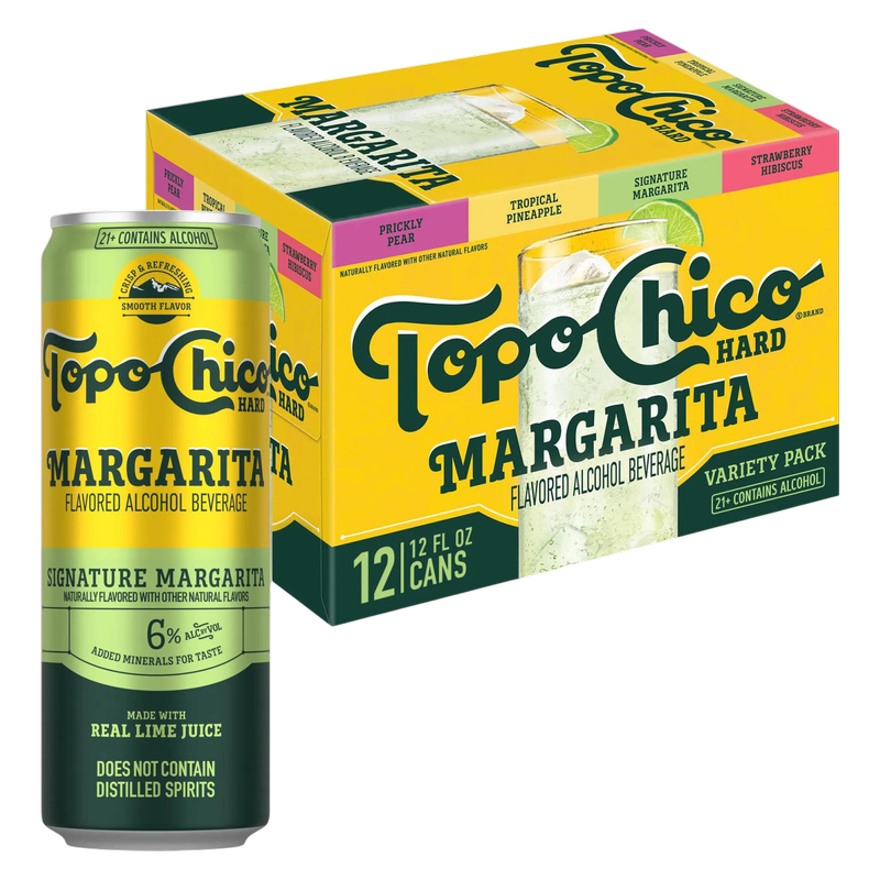 Topo Chico Hard Margarita Variety 12pk 12oz Cans 6.0% ABV
