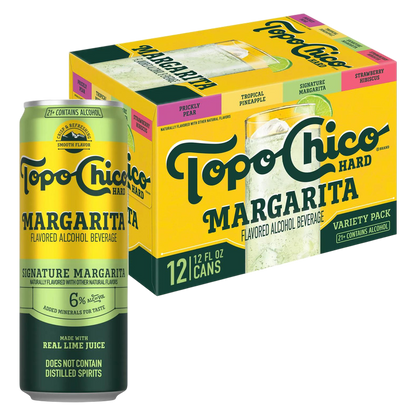 Topo Chico Hard Margarita Variety 12pk 12oz Cans 6.0% ABV