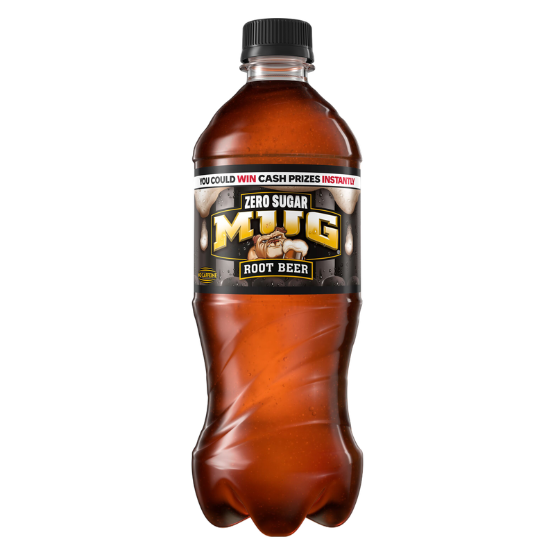 Mug Zero Sugar Soda Root Beer 20oz Btl