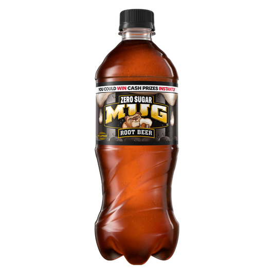 Mug Zero Sugar Soda Root Beer 20oz Btl