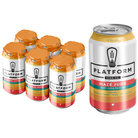 Platform Brewing Haze Jude IPA 6pk 12oz Can 6.0% ABV