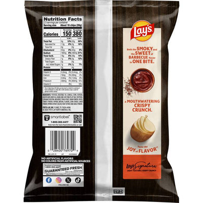 Lays BBQ Potato Chips 2.5oz