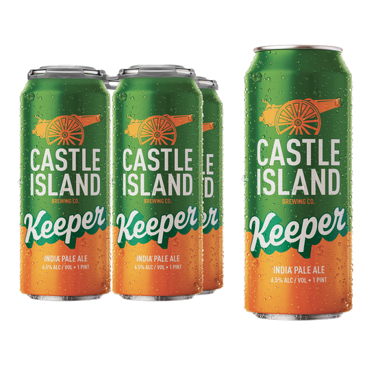 Castle Island Keeper 4pk 16oz Can 6.5% ABV