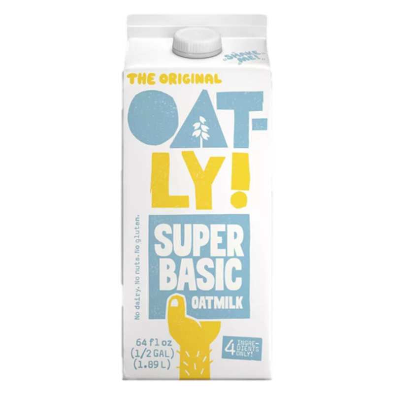 Oatly Super Basic Oatmilk 64oz