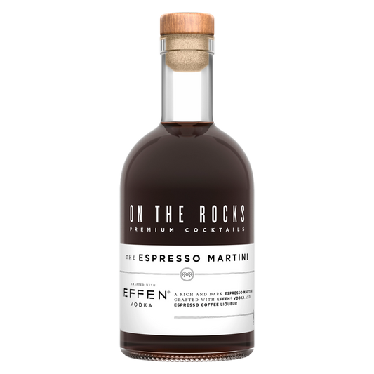 On the Rocks EFFEN Espresso Martini 375ml (40 Proof)