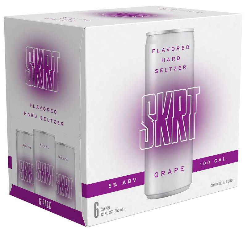 SKRT Hard Seltzer Grape 6pk 12oz Can
