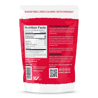 Lakanto Monkfruit Sweetener 8.29oz
