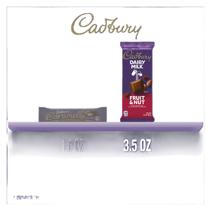 Cadbury Fruit & Nut Milk Chocolate Bar 3.5oz