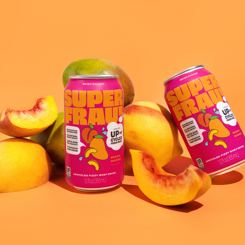 Superfrau Peach Mango 12oz Can