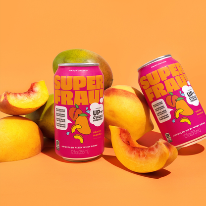 Superfrau Peach Mango 12oz Can